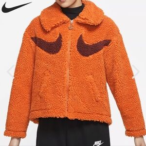 Nike/Nike official authentic women's casual sports plus velvet warm lape…